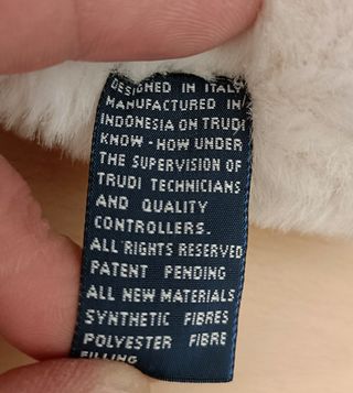 Coniglio Virgilio Trudi Peluche
