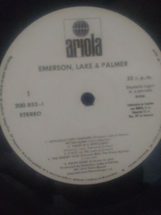 Vinilo Emerson Lake & Palmer In Concert
