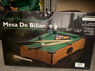 Juego de Mesa de Billar