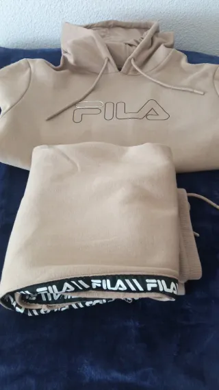 Chándal Fila Beige Talla M