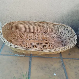 Cestas de mimbre varias