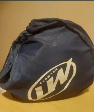 Casco Moto Talla XS Azul y Rosa