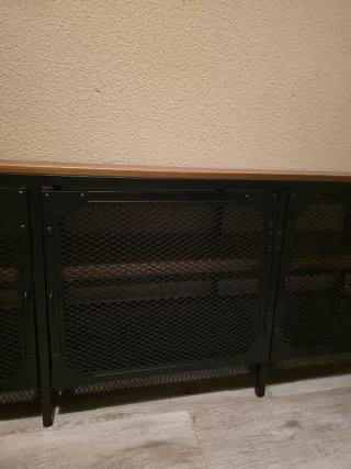 Mueble TV Fjallbo Ikea industrial