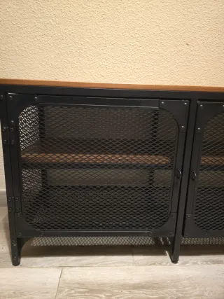 Mueble TV Fjallbo Ikea industrial
