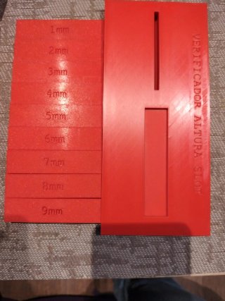 Verificador Altura Slot + Calibradores,Scalextric