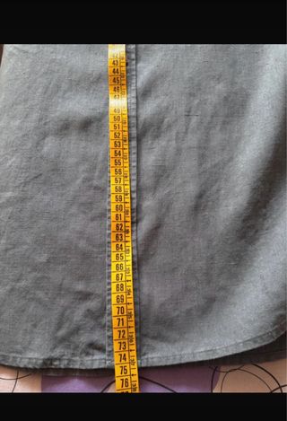 Camicia Armani AX uomo lino grigia