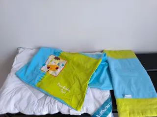 MiniCuna Pierre Cardin + ajuar a juego (Impecable)