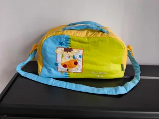 MiniCuna Pierre Cardin + ajuar a juego (Impecable)