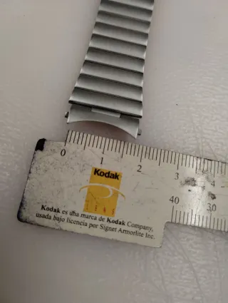 Correa armis de acero reloj vintage 80s