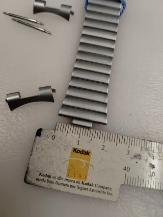 Correa armis de acero reloj vintage 80s