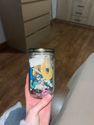 Tarro de joyas misterioso