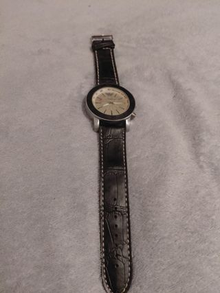 Reloj Emporio Armani Negro y Plateado