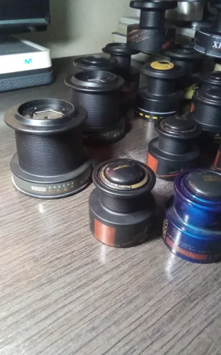 Lote Bobinas Carrete Pesca SILSTAR