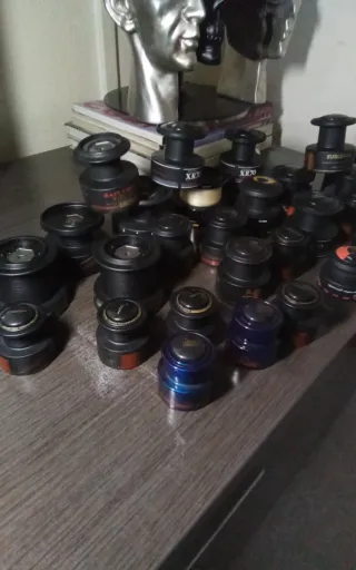 Lote Bobinas Carrete Pesca SILSTAR