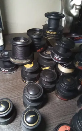 Lote Bobinas Carrete Pesca SILSTAR