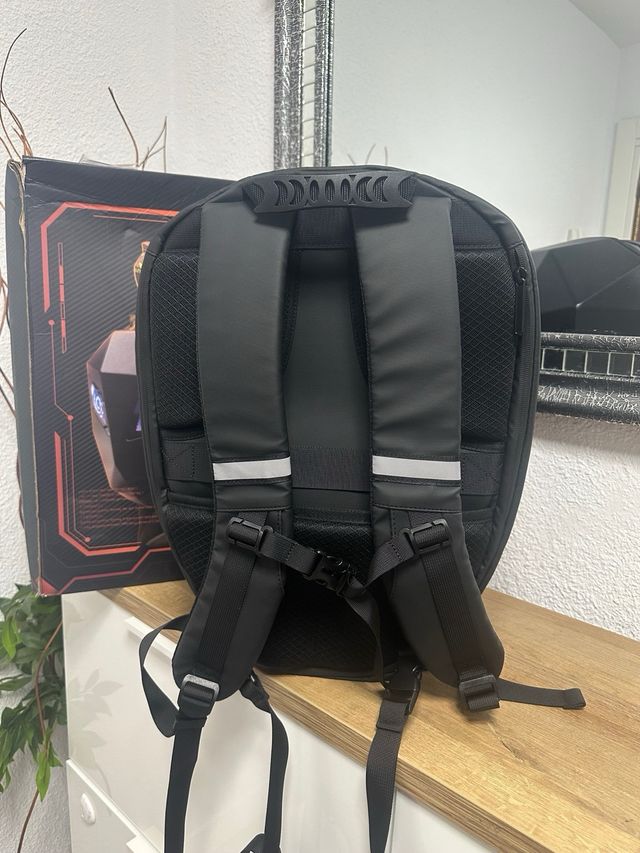 Mochila de Motocicleta LED