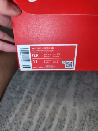 Nike Air Max 95 Taglia 43