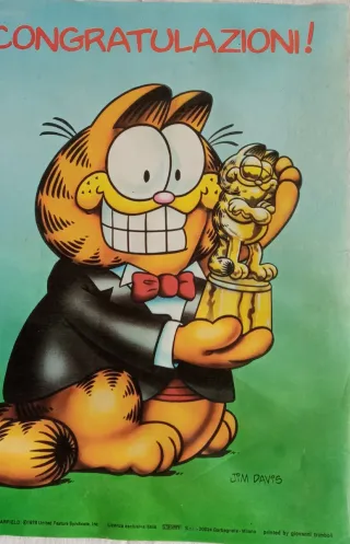 Locandina Garfield anni '90