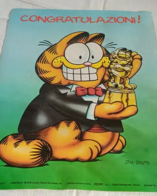 Locandina Garfield anni '90
