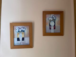 DOS Cuadros Decorativos Florales