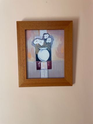 DOS Cuadros Decorativos Florales