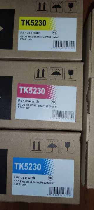 Tóner CMYK compatible Kyocera