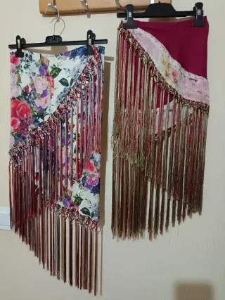 Mantoncillos Flamenca Hechos a Mano