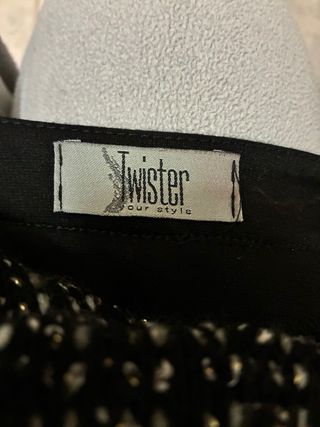 Golfino donna con catena oro e grigio