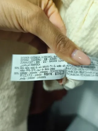 Cazadora Zara Beige Texturizada