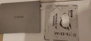 Ratón de ordenador con cable blanco newway nm 255