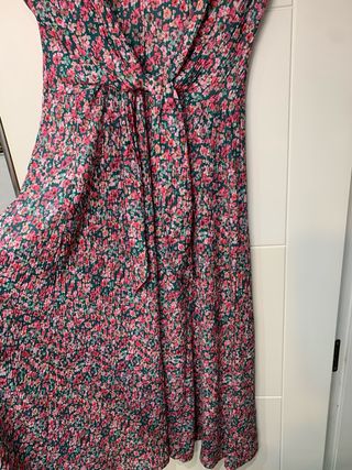 Vestido largo floral Talla s