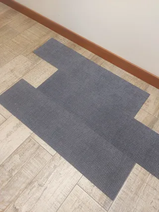 Moqueta modular 17 m2