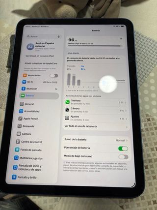 iPad Apple A16 Blu