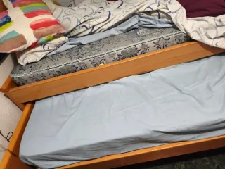 Letto a castello con 2 materassi