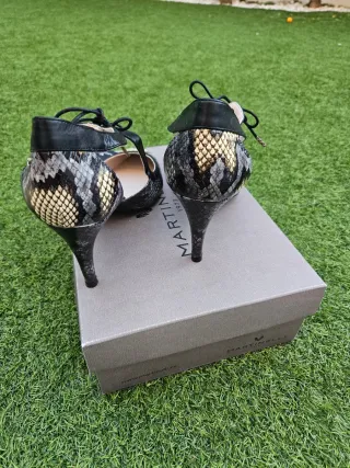 Zapatos de tacón Martinelli piel serpiente