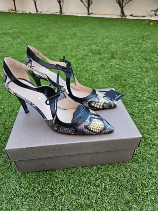 Zapatos de tacón Martinelli piel serpiente