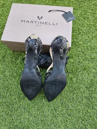 Zapatos de tacón Martinelli piel serpiente
