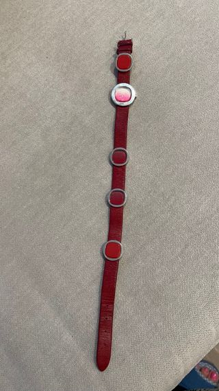 Reloj Custo Barcelona Pulsera Rojo