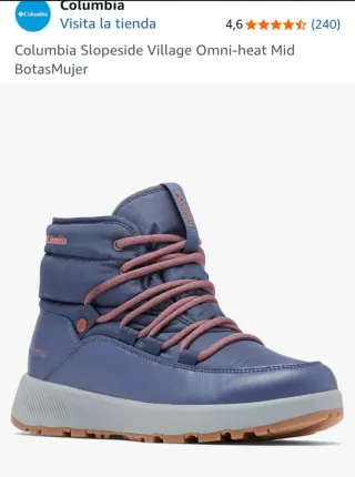 Botas Columbia Slopeside Village Omni-Heat Talla 3