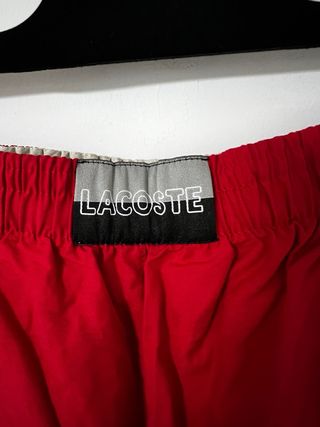 Costume da bagno Lacoste L rosso bañador