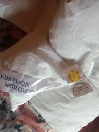 Edredón Nórdico Plumón Blanco