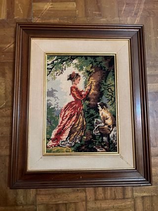 Cuadro bordado / MARCO