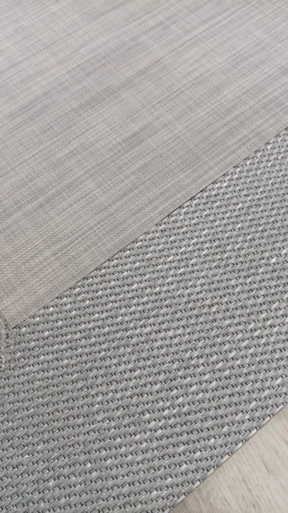Alfombras vinilo Teplon grises 147x150