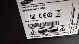 TV Samsung 40" UE40F5500A FUNCIONANDO PERFECTAMENT