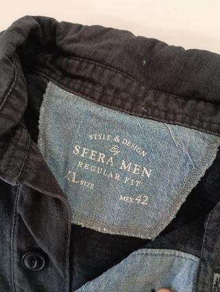 Polo Sfera Rayas Azul y Blanco Talla XL