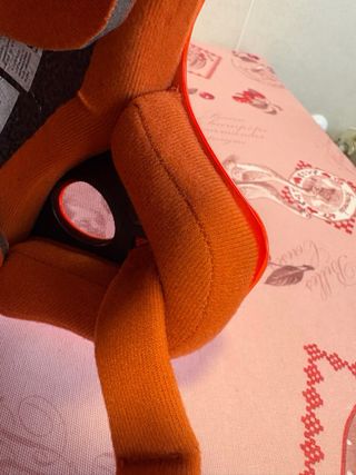 Casco de esquí naranja talla S