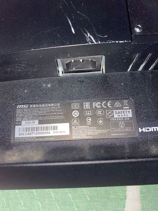 Monitor Gaming MSI Curvo