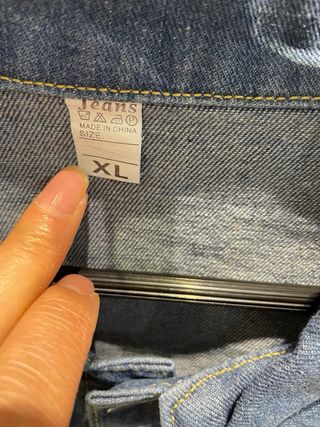 Giacchetta da lavoro in denim taglia XL
