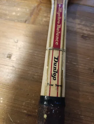 Raqueta de madera Dunlop Maxply