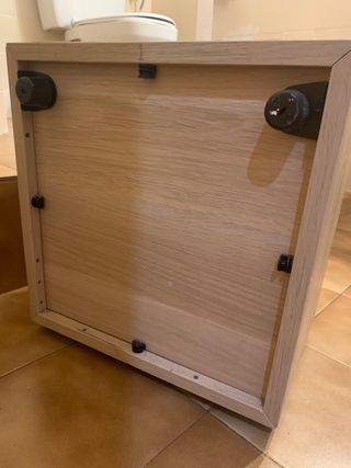 Set de 3 cubos de madera decorativo